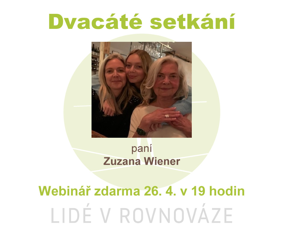 XX. setkání projektu Lidé v rovnováze